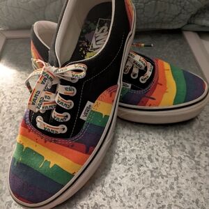 Vans Rainbow Canvas Sneakers
